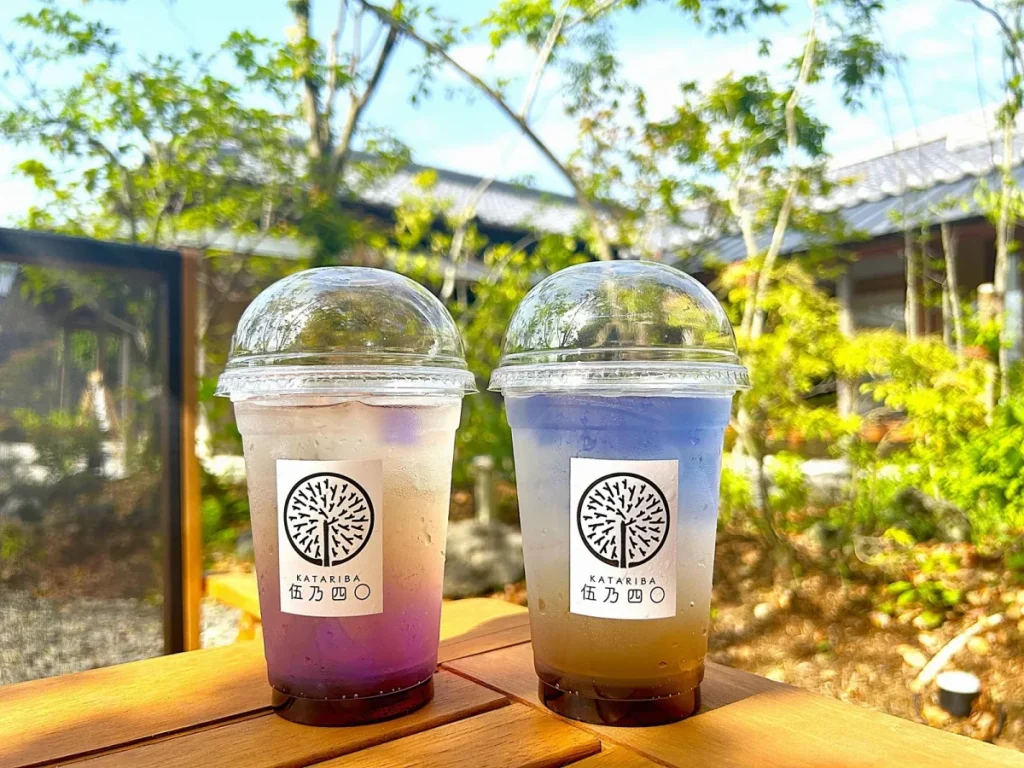 伍乃四〇あじさいソーダ